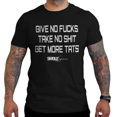 GIVE NO FUCKS - t shirt