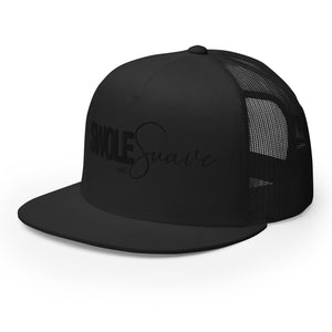 Swole And Suave - all black Trucker Cap