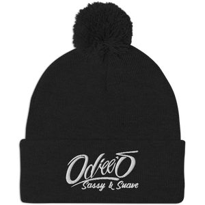 Odiee's Sassy & Suave pom pom beanie