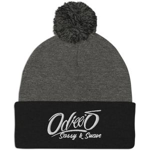 Odiee's Sassy & Suave pom pom beanie