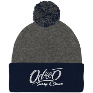 Odiee's Sassy & Suave pom pom beanie