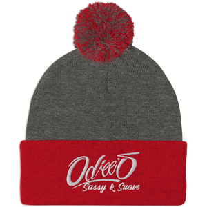 Odiee's Sassy & Suave pom pom beanie