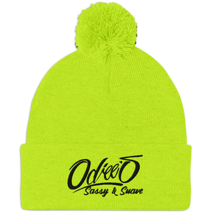 Odiee's Sassy & Suave pom pom beanie