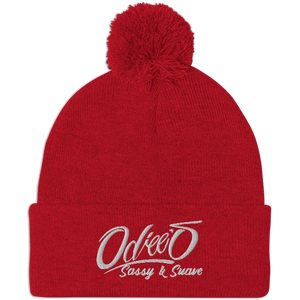 Odiee's Sassy & Suave pom pom beanie